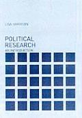 Political Research: An Introduction