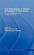 The Contribution of Joseph A. Schumpeter to Economics