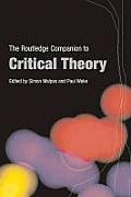 Routledge Companion to Critical Theory