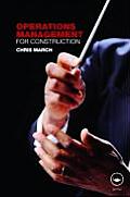 Operations Management for Construction