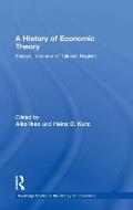 A History of Economic Theory: Essays in honour of Takashi Negishi