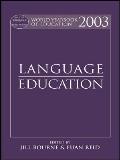 World Yearbook of Education 2003: Language Education