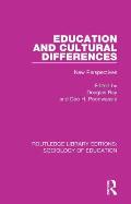 Education and Cultural Differences: New Perspectives