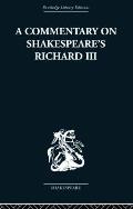 Commentary on Shakespeare's Richard III