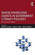 Whose Knowledge Counts in Government Literacy Policies?: Why Expertise Matters