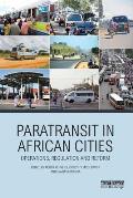 Paratransit in African Cities: Operations, Regulation and Reform