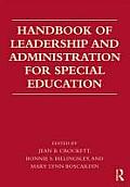 Handbook of Leadership for Special Education