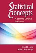 Statistical Concepts A Second Course Fourth Edition
