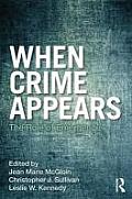 When Crime Appears: The Role of Emergence