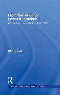 From Transition to Power Alternation Democracy in South Korea 1987 1997
