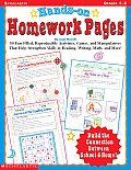 Hands On Homework Pages Grades 1 3