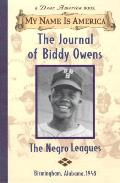 My Name Is America Journal Of Biddy Owen the Negro Leagues Birmingham Alabama 1948