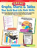 Great Graphs Charts & Tables Grades 4 8