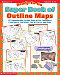 Ready To Go Super Book Of Outline Maps