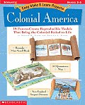 Colonial America 18 Fun To Create Reproducible Models That Bring the Colonial Period to Life