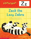Letter Z Zack The Lazy Zebra
