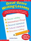 Great Genre Writing Lessons Gr 4 8