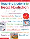 Teaching Students to Read Nonfiction: Grades 4 and Up: 22 Easy Lessons with Color Transparencies, High-Interest Passages, and Practice Pages--Everythi