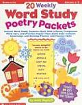 20 Weekly Word Study Poetry Packets