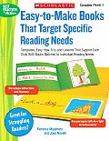 Easy To Make Books That Target Specific Reading Needs Templates Easy How Tos & Lessons That Support Each Child with Books Matched to Individual