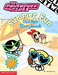 Powerpuff Girls Summer Fun Sticker Story