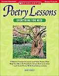 Poetry Lessons Everything You Need A Mentor Teachers Lessons & Select Poems That Help You Meet the Standards Across the Curriculum & Teach Poet