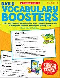 Daily Vocabulary Boosters, Grades 3-4