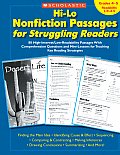 Hi Lo Nonfiction Passages for Struggling Readers Grades 4 5 80 High Interest Low Readability Passages with Comprehension Questions & Mini Lessons
