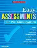 Easy Assessments For Pre Kindergarten
