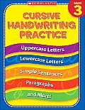 Third Grade Cursive Handwriting Practice