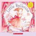Little Ballerina With 7 Envelopes & Notes & Mini Book of the Nutcracker & Ballet Slipper Charm Bracelet
