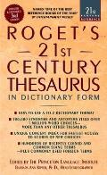 Rogets 21st Century Thesaurus In Dictionary Form 3rd Edition