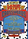 Book Of Large Print Crosswords