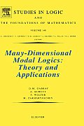Many-Dimensional Modal Logics: Theory and Applications: Volume 148