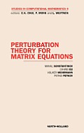 Perturbation Theory for Matrix Equations: Volume 9