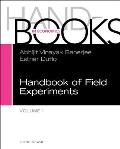 Handbook of Field Experiments: Volume 1