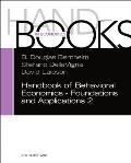 Handbook of Behavioral Economics - Foundations and Applications 2: Volume 2