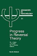 Progress in Reversal Theory: Volume 51