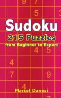 Sudoku: 215 Puzzles from Beginner to Expert
