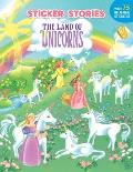 Land of Unicorns With 75 Reusable Stickers