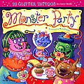 Monster Party Glitter Tattoos