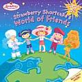 Strawberry Shortcakes World of Friends With Stickers & 4 Scented Punch Out Postcards