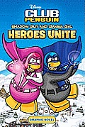 Disney Club Penguin Shadow Guy & Gamma Gal Heroes Unite