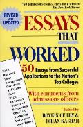 Essays That Worked 50 Essays From Succes