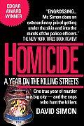 Homicide A Year On The Killing Streets