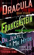 Frankenstein Dracula Dr Jekyll & Mr Hyde