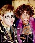 whitney Houston Elton John Birthday Edition Drawing Journal: Whitney Houston Elton Birthday Drawing Journal