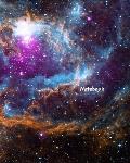 Notebook: Milky Way Nebula Design Notebook, Journal