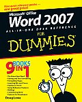 Word 2007 All In One Desk Reference for Dummies