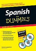 Spanish for Dummies Audio Set with Reference Book
